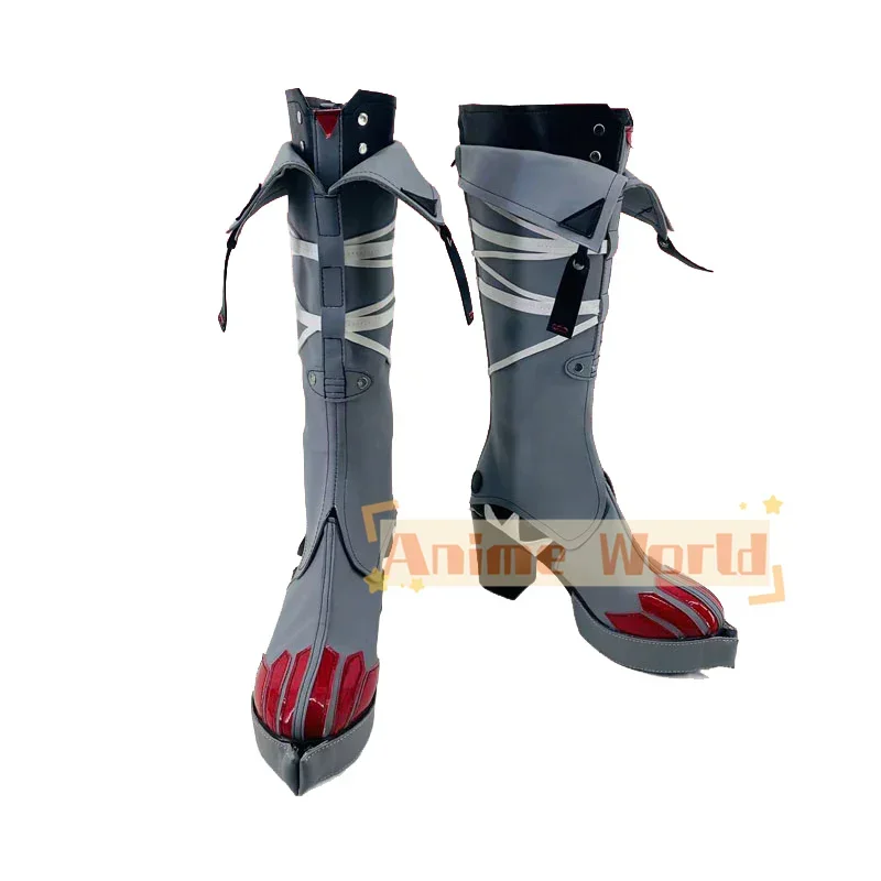 Zenless Zone Zero Jane Doe Schuhe Cosplay Stiefel Halloween Karneval Stiefel Nach Maß