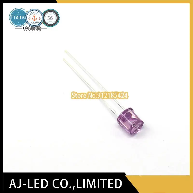 10pcs/lot SFH485P flat head purple infrared emitting light-emitting diode 5mm wavelength 880nm angle ±40° new