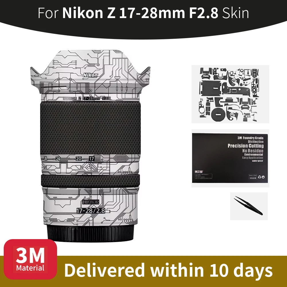 

Для Nikon 17 28 мм кожа Nikon Z 17-28 мм F2.8 кожух объектива камеры против царапин наклейка на объектив камеры защитная пленка