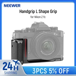 NEEWER Zfc Handgrip L Shape Grip for Nikon Z fc Ultra Thin Retro Formfitting Camera Mounting Baseplate with Handle