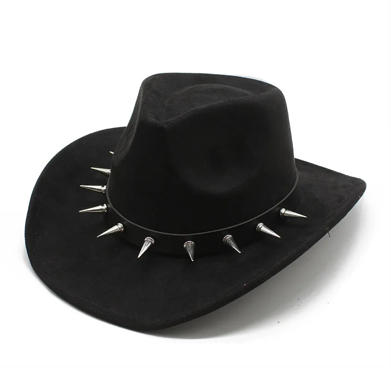 men's hats western cowgirl Cowboy country hat Party Caps women luxury fedora free shipping panama Beach jazz chapel winter rivet