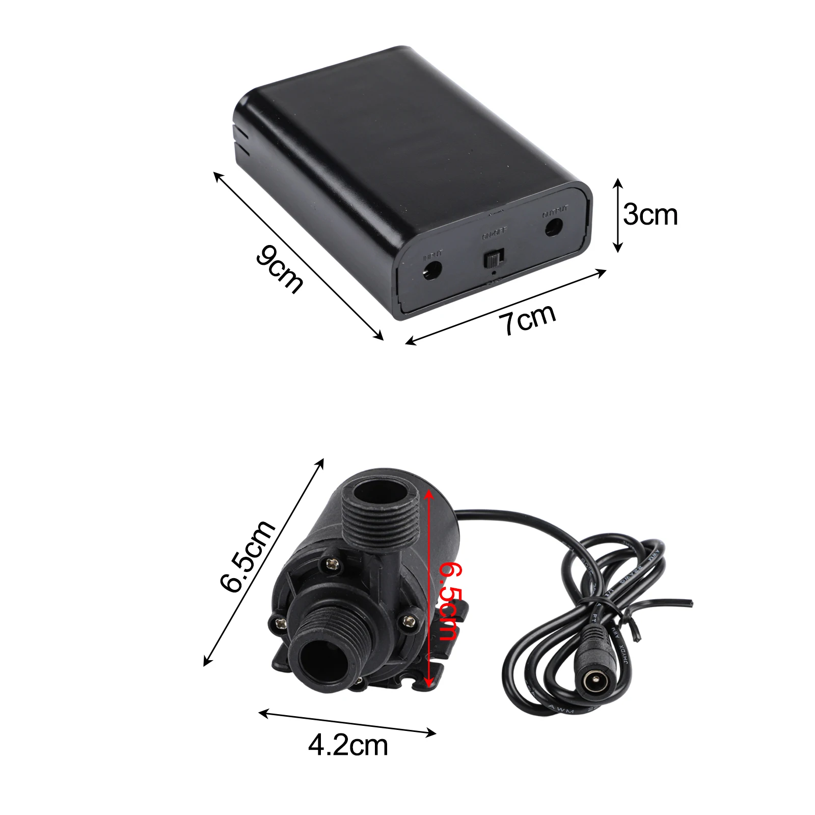 50W Solar Water Pump Kit for Pond Fish Tank and Garden 800L/H Low Noise Fountain with Adjustable Spray Nozzles
