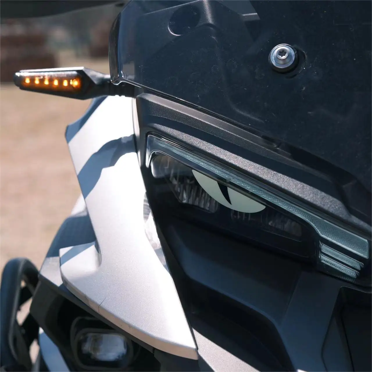 For BMW F900R F750 F850 G310GS R1200GS R1250GS 650GT C400X Headlight Stickers Personalized Reflection Motorcycle Decoration