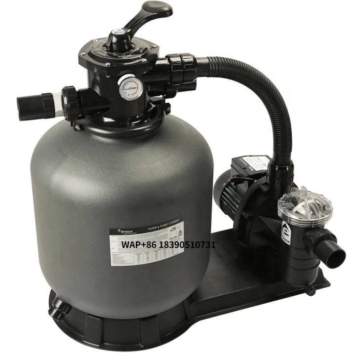 Top Mount Sand Filter & Swimming Pool Pump Combo