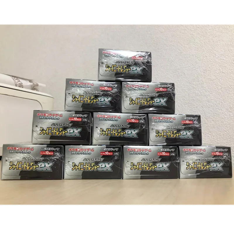Op voorraad Originele nieuwe Japanse Pokemon-kaarten SV4A EX Booster Box Packs Trading Cards Zeldzame collectie Competitiespelgeschenken
