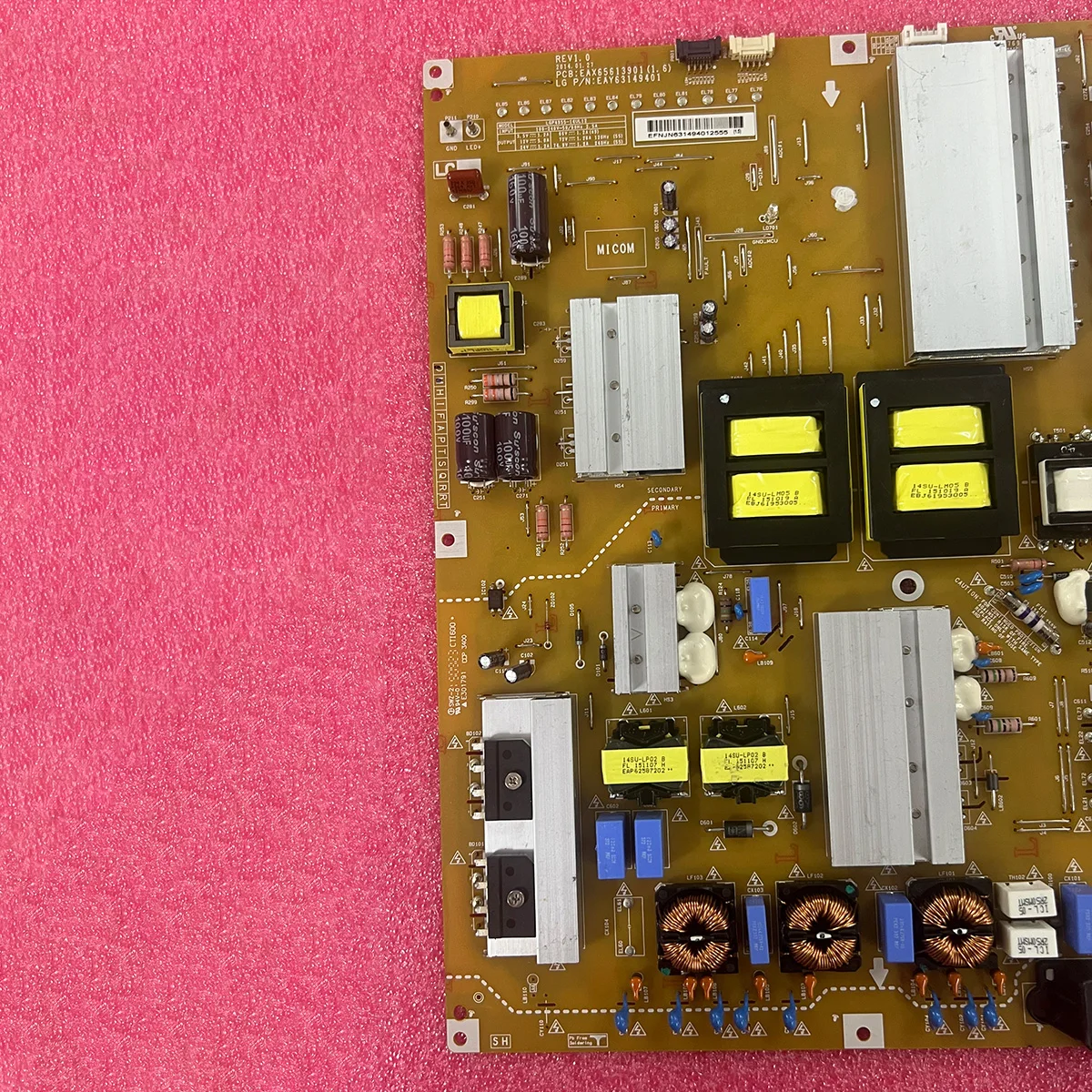 اي اكس 65613901   (1.6) هيا 63149401   LGP4955-14UL12 تلفاز LCD مجلس الطاقة ل 49UB8200-UH 49UB8300-UG 55UB8300-UG 55UB8500-UA 55UB9500-UA #5