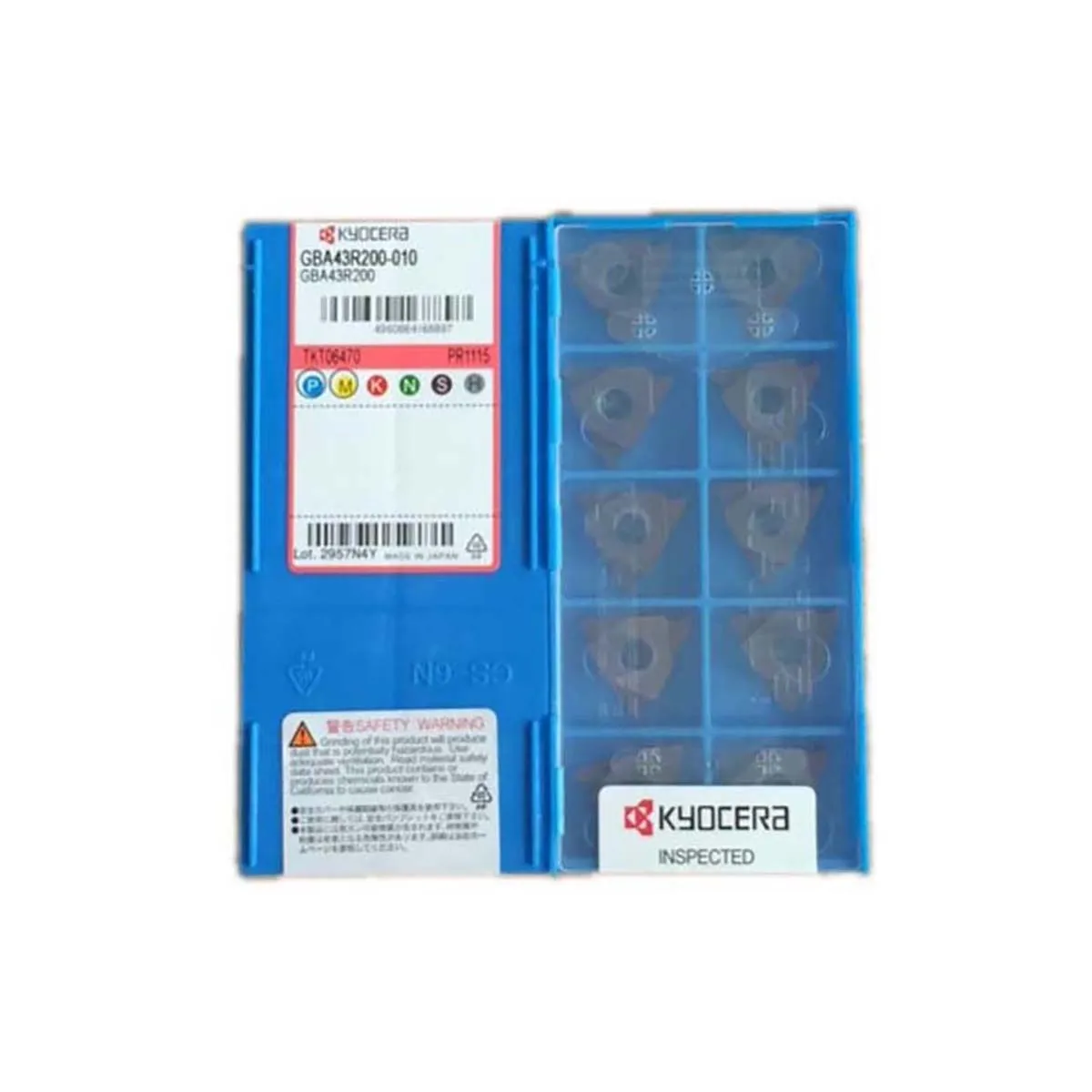 

Kyocera Original GBA43 GBA43R300 GBA43R200 GBA43R250 GBA43R150 GBA43R145 GBA32R125 GBA32L110 PR1115 Вставка для инструмента для обработки канавок