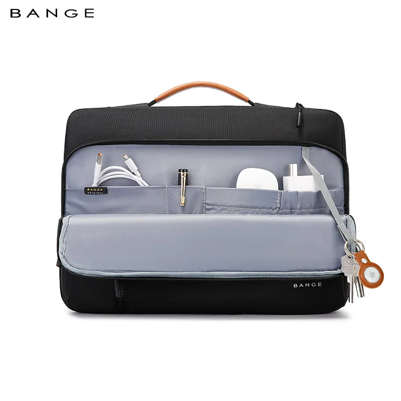 Bange-Sacs à main en nylon pour ordinateur portable, étuis pour ordinateur portable, sacs d'affaires pour hommes, 14 pouces, 15 pouces, 16 pouces