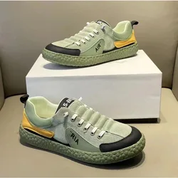 Men Shoes Summer Mesh Sneakers Casual Breathable Fashion Tennis Outdoor Skateboard Platform Sports Luxury Designer Tennis Shoes