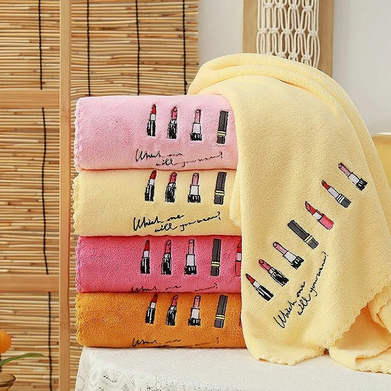 

Drop Shipping Microfiber Absorbent Bath Towel Sports Spa Beauty Beach Towels 70*140cm Bathroom Towel For Adults