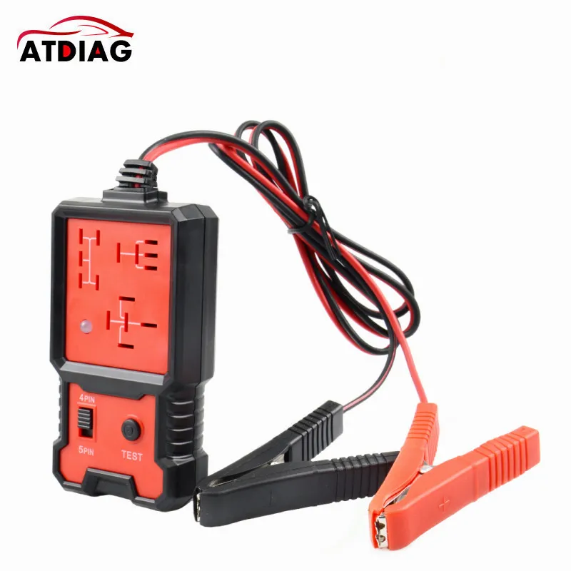 

Оригинальная версия 12 В, электронный автомобильный тестер реле, универсальный для автомобилей, автоматический аккумулятор, проверка коробки, продается отдельно