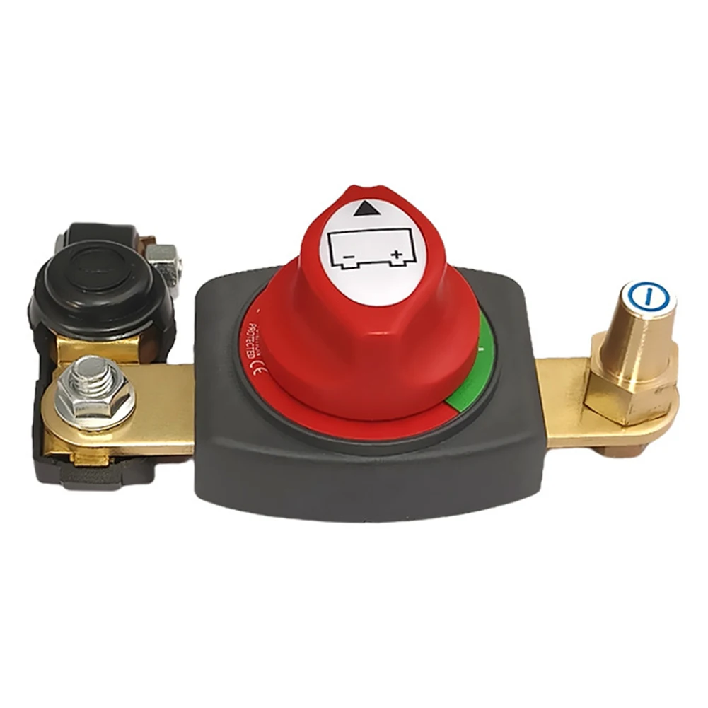 Battery Disconnect Switch Car Battery Small Head 11-13mm Negative Pole Extension Power-off Switch Battery Modification Accessory