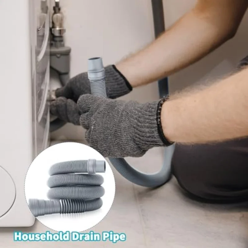 

3M Caravan Sewer Pipe Kit Leakproof RV Hose RV Accessories Adjustable RV Drain Pipe Foldable RV Trailer Sewer Hose