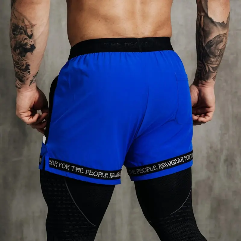 Pantalones cortos transpirables para hombre, pantalón corto para entrenamiento, gimnasio, culturismo, nuevo diseño