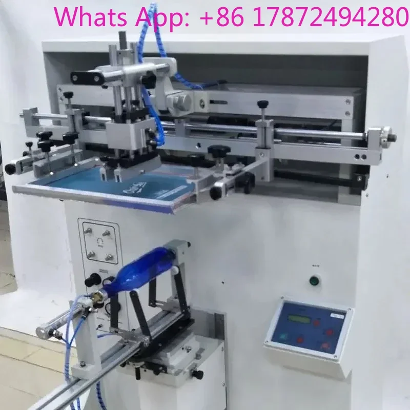 l Plastic Cup Glass Bottle Silk Screen Printing Machine