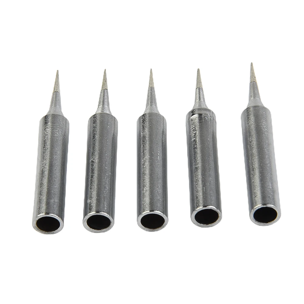 Pratical Soldering Tips Soldering tips Solder Iron Head Pure Copper 5PCS Tools 900M-T-I Pure copper Screwdriver