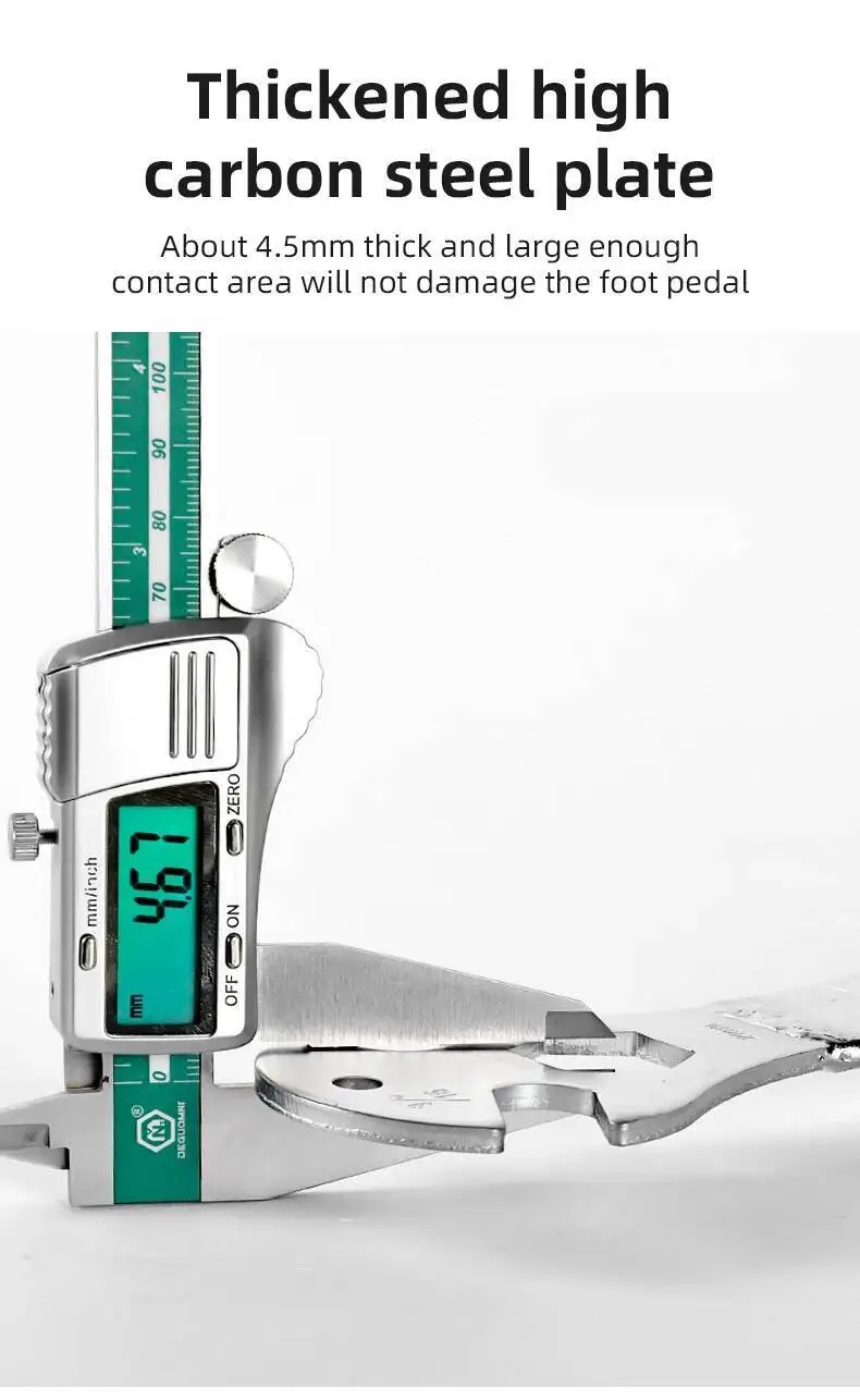 ESLNF Fahrradpedalschlüssel mit Extra Langem Griff für MTB und Rennräder, Multifunktionales Fahrradwerkzeug zur Pedal-Demontage – Detail 5