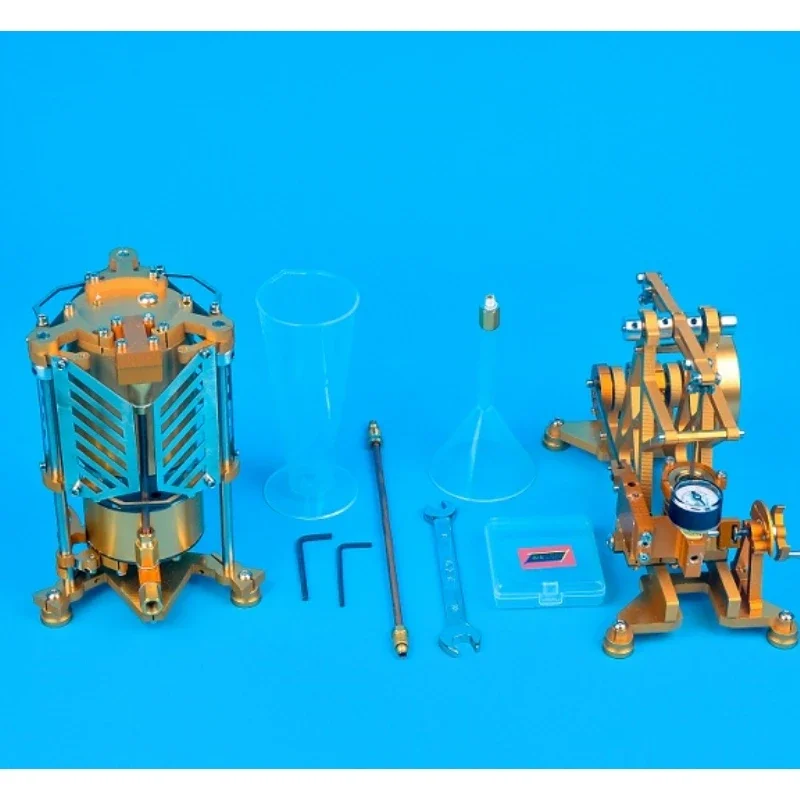 Watt Steam Engine Model with Boiler Cool Science Project Toys Can Be Started Watt Reactor Steam Engines Model Toy