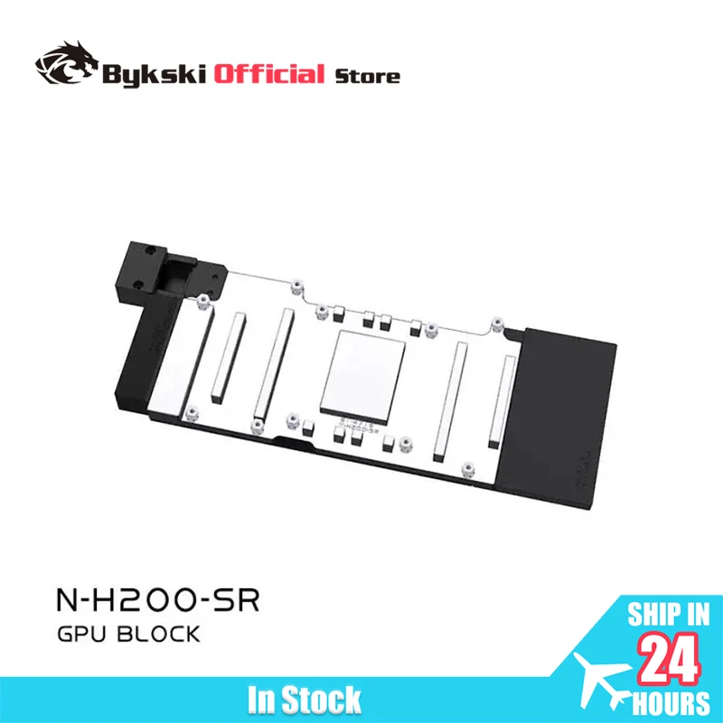 Bykski N-H200-SR GPU Block Use for NVIDIA Tesla H200 141G Graphics Card PC Water Cooling Copper All Metal Radiator