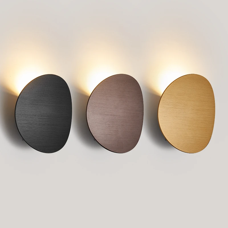 cob moderna conduziu a lampada de parede aluminio lua lampadas parede para sala estar quarto escadas luz nordic lampada cabeceira do banheiro luminarias 01