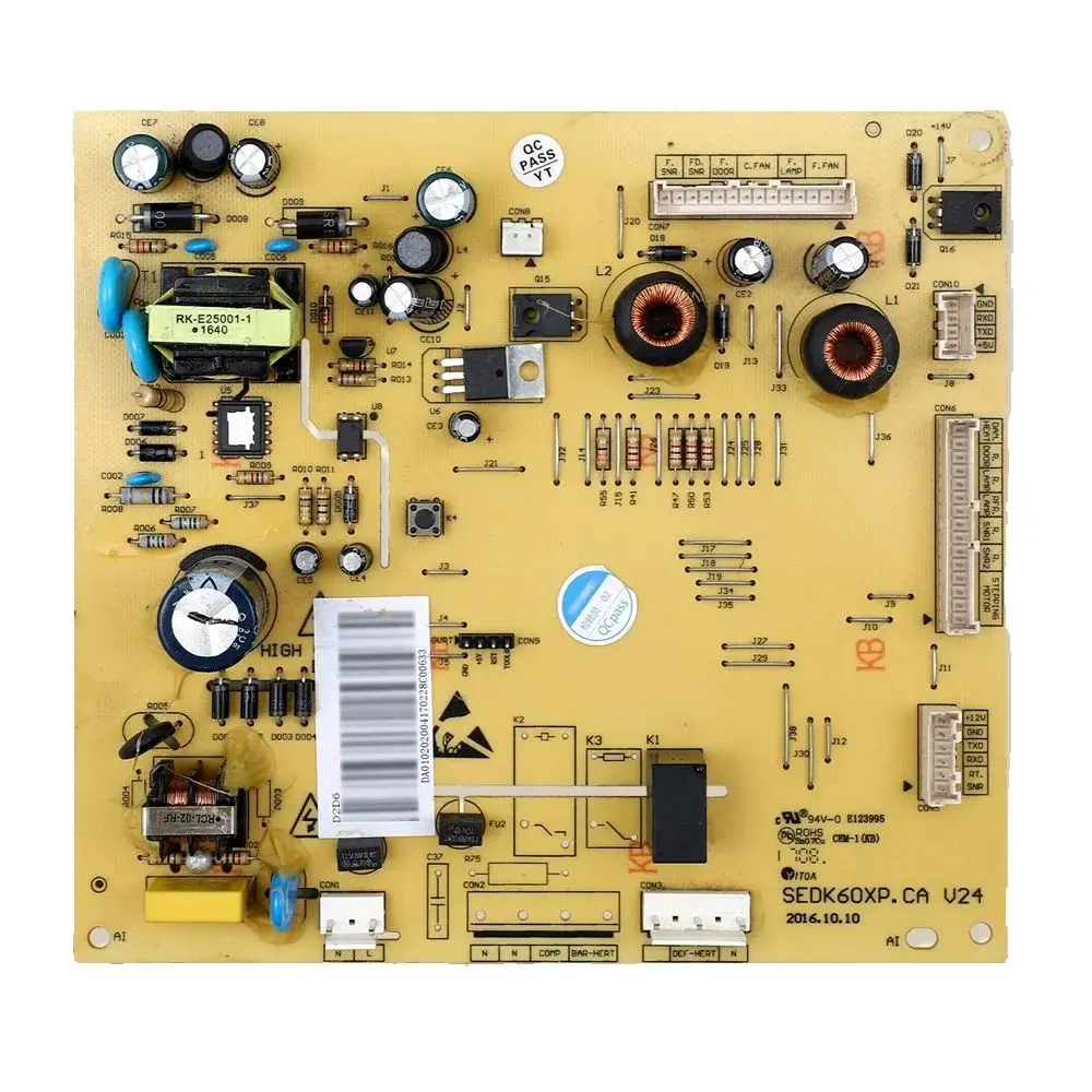 

Refrigerator Motherboard, PCB Control Board, Model Number DA010202004, Original