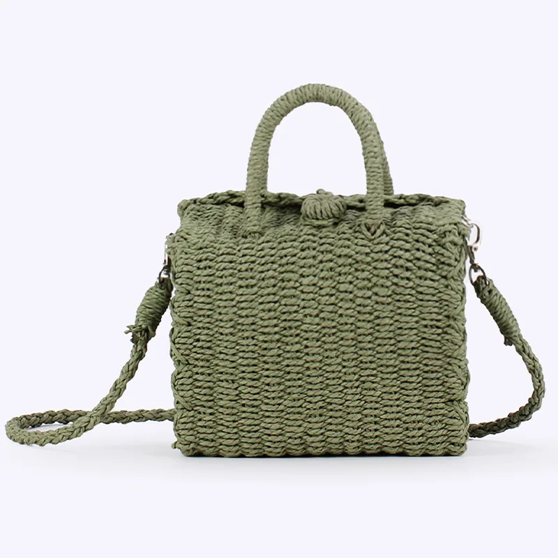 

Summer Bohemian Handmade Straw Woven Beach Bag Women's Handbag New Casual Large Capacity Shoulder Bag Shopping Bag Crossbody Bag