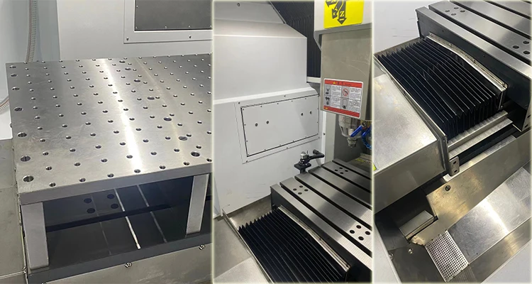 삼축 수직 머시닝센터 PJ-856 수치 제어 선반 밀링머신 다이 가공 VMC 머신