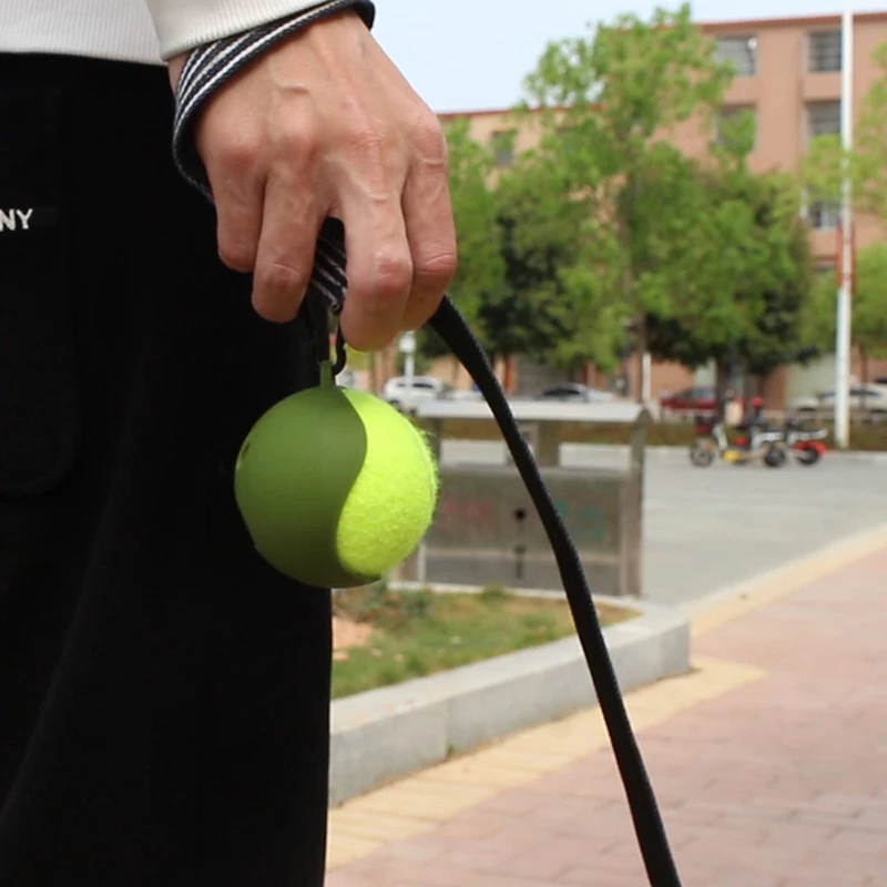 Tennis Ball Holder with Hook Lightweight Easy Installation Hands-Free Pet Ball Cover Holder Dog Leash Attachment Pet Supplies