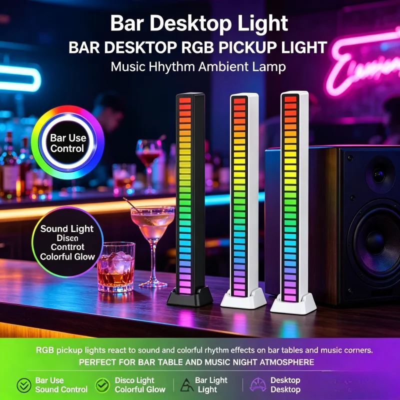 RGB LED Strip Light Music Soun - огляд і ціна Photography Lighting Mood
