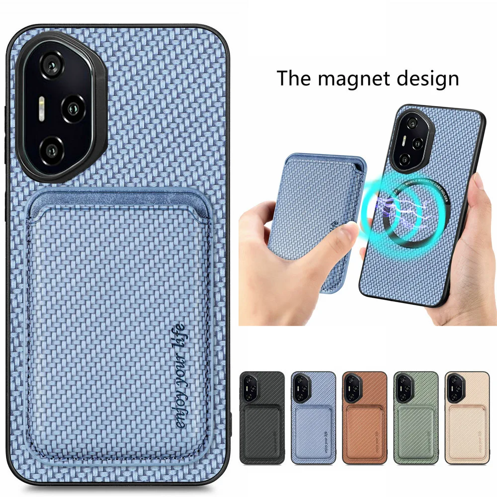 

Honor 400 Pro 2025 Magnetic 2 IN 1 Detachable Leather Case for Honor 200 Pro 5G Card Cover Funda Honor200 Smart Honor400 Lite