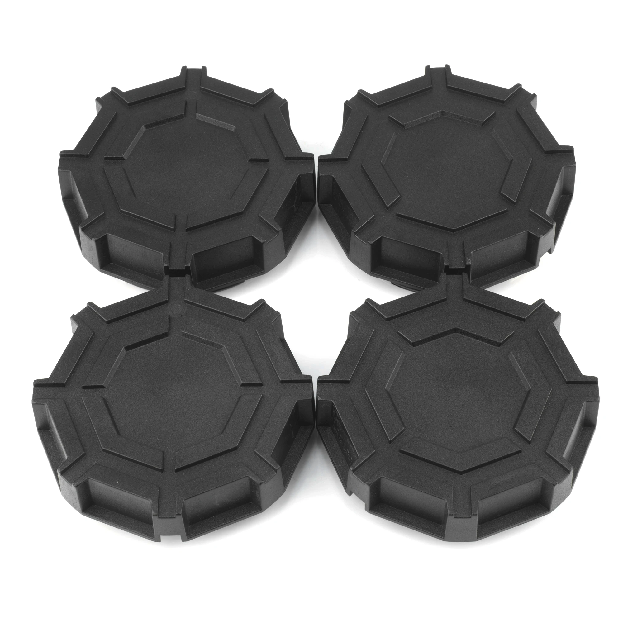 4pcs 103mm 88mm Polaris Wheel Center Cap For RZR 9001000XP4 Rim Hub Cover Dust Refits Styling Car Accessroies Black ABS Plastic