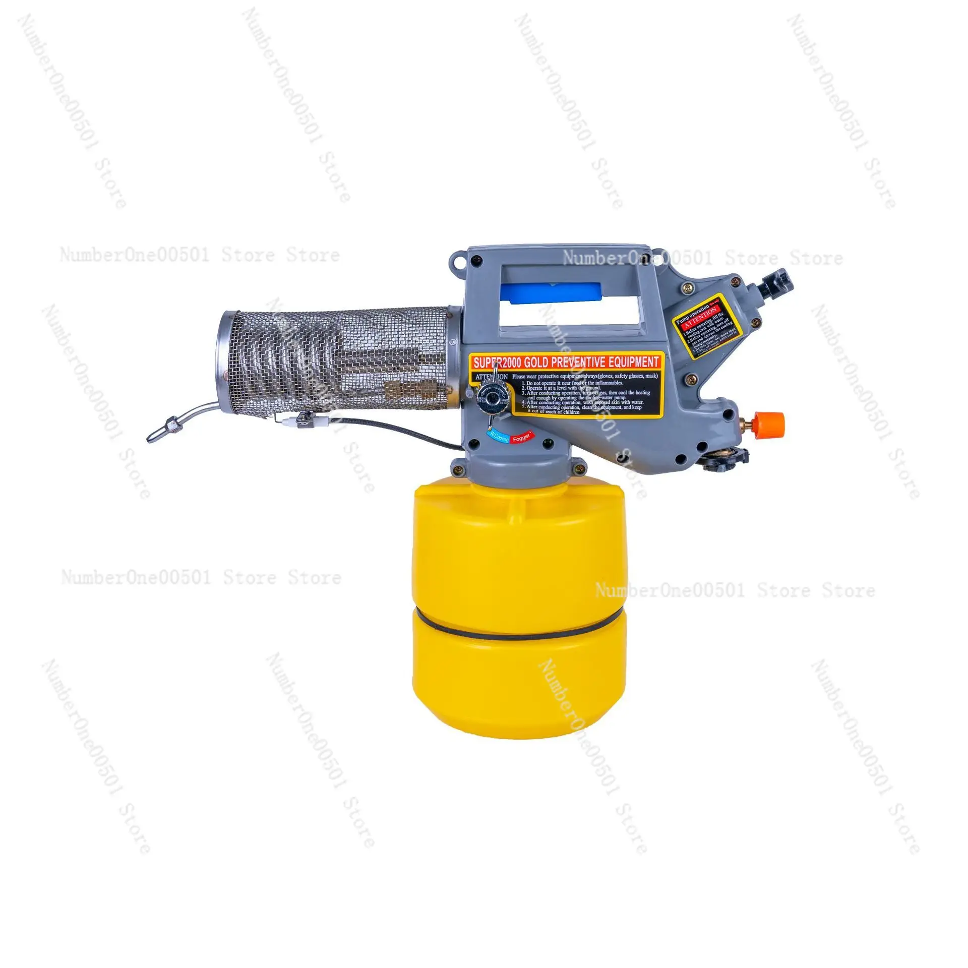 

Portable High Pressure Disinfectant Sprayer Livestock Thermal Fogger Machine Handheld Mist Blower for Farm Pest Control