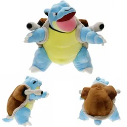 Pokémon Blastoise Brinquedos de pelúcia para crianças, animais macios, boneca fofa, presentes infantis, 30cm