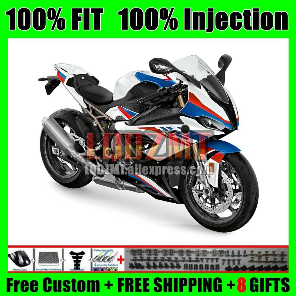 OEM Body For BMW S1000 S 1000 RR CC 1000RR Red blue hot Bodywork 105No.144 1000CC S1000RR S1000-RR 23 2023 Injection Fairing Kit