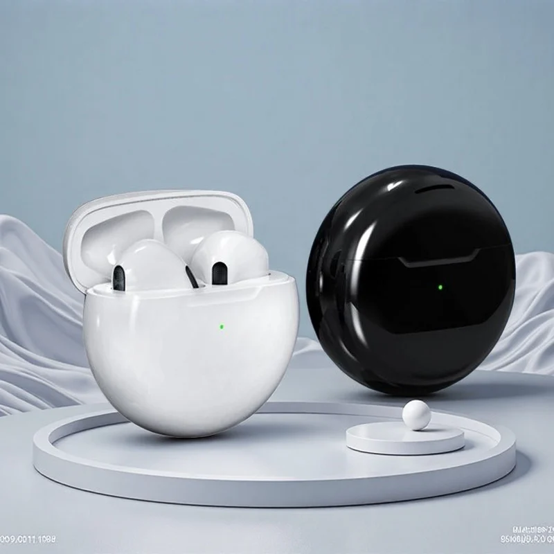 Pro6 TWS Bluetooth wireless headset Noise reduction earplug with Pro 6 wireless headset