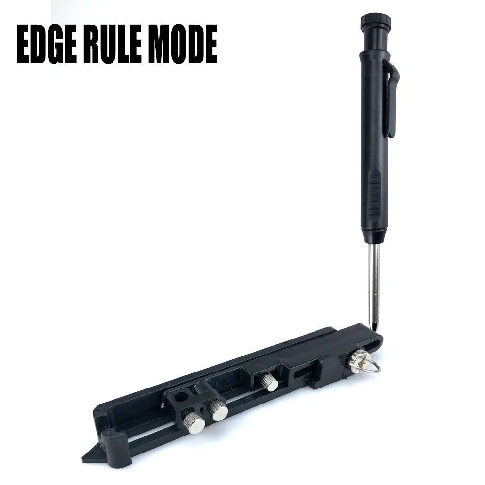 다기능 측정 변형 방지 프로파일 스크라이빙 눈금자, 깊은 구멍 연필 윤곽 게이지, DIY 목공 도구