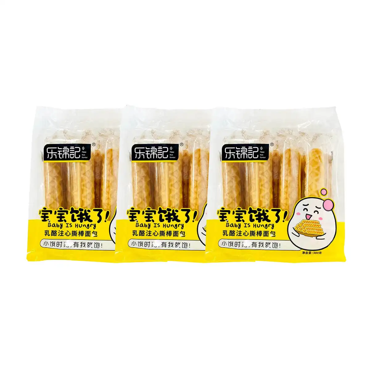 

Lee Kum Kee, бар с ручной отделкой, вкус сыра, 380gX3Pack