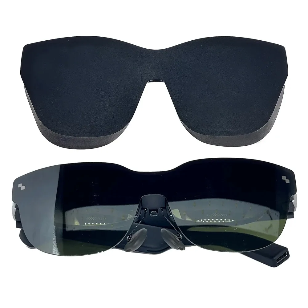 

For Rayneo Air3/Air2/Air3s and For Xreal One/one Pro/Air2 Black Screen Protector Shade Silicone Lens Protector 2025