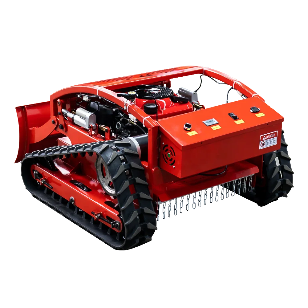 Robot Lawn Mower Self Propelled Remote Control Walking Tractor Garden Grass Cutting Machine Automated Lawn Mower