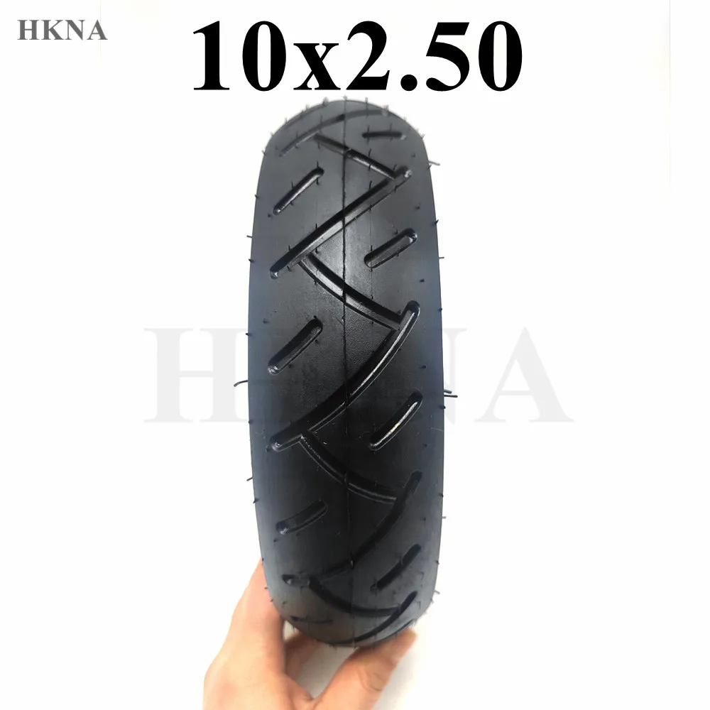 10 Inch 10x2.50 Solid Tire Tubeless for Folding Electric Scooter 10-inch E-Scooter Pocket Bike Razor Replacement Parts