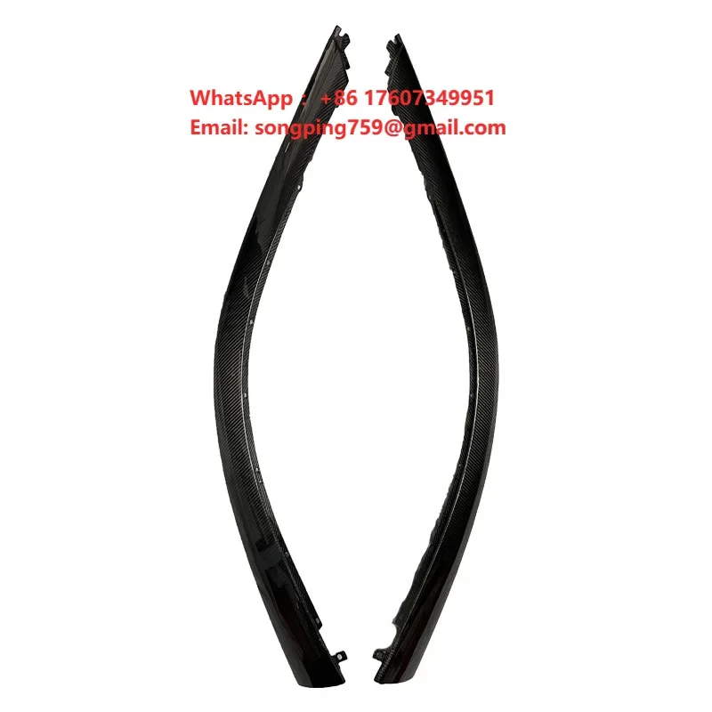 Dry Carbon Fiber Windshield Post a Pillar Panel Replace for Nissan 350Z Z33 Coupe 2003-2008