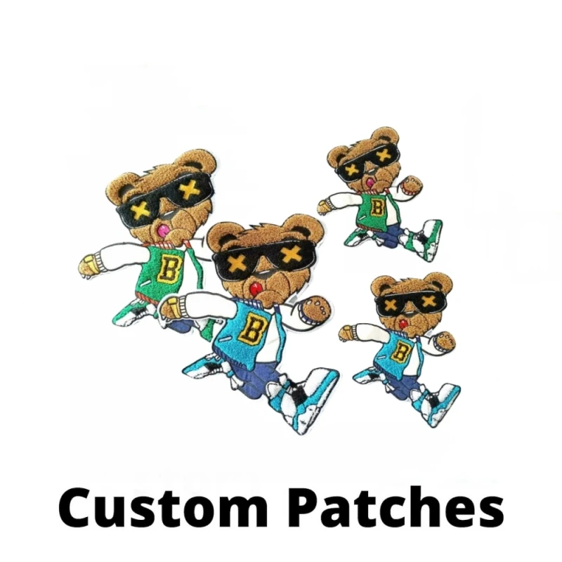 Custom Embroidery Patches for Personalized Accessories Custom Logo Design Embroidered Patch Iron on Sew on Jackets Hats and Bags