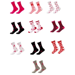 Performances Breast Cancers Awareness Socks Pink Ribbon Ankle Socks