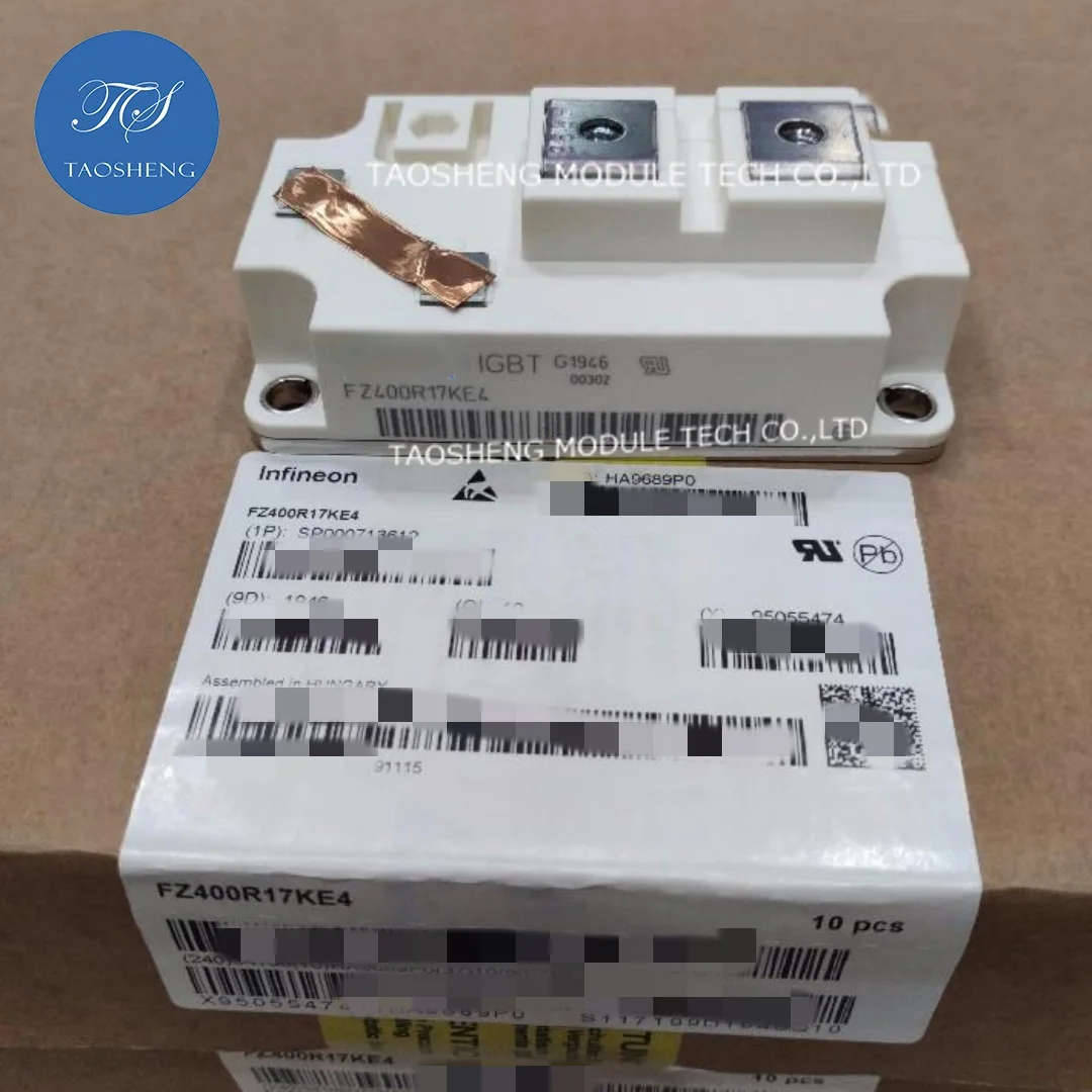 

1 шт. FZ400R17KE4 400A/1700V Новый и оригинальный модуль IGBT【TAOSHENG】 # ТС125