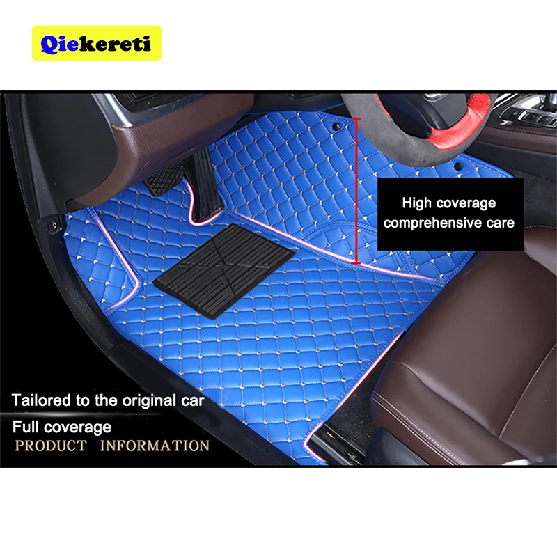 QIEKERETI Custom Car Floor Mats For Cadillac XTS 2011-2023 Auto Carpets Foot Coche Accessorie