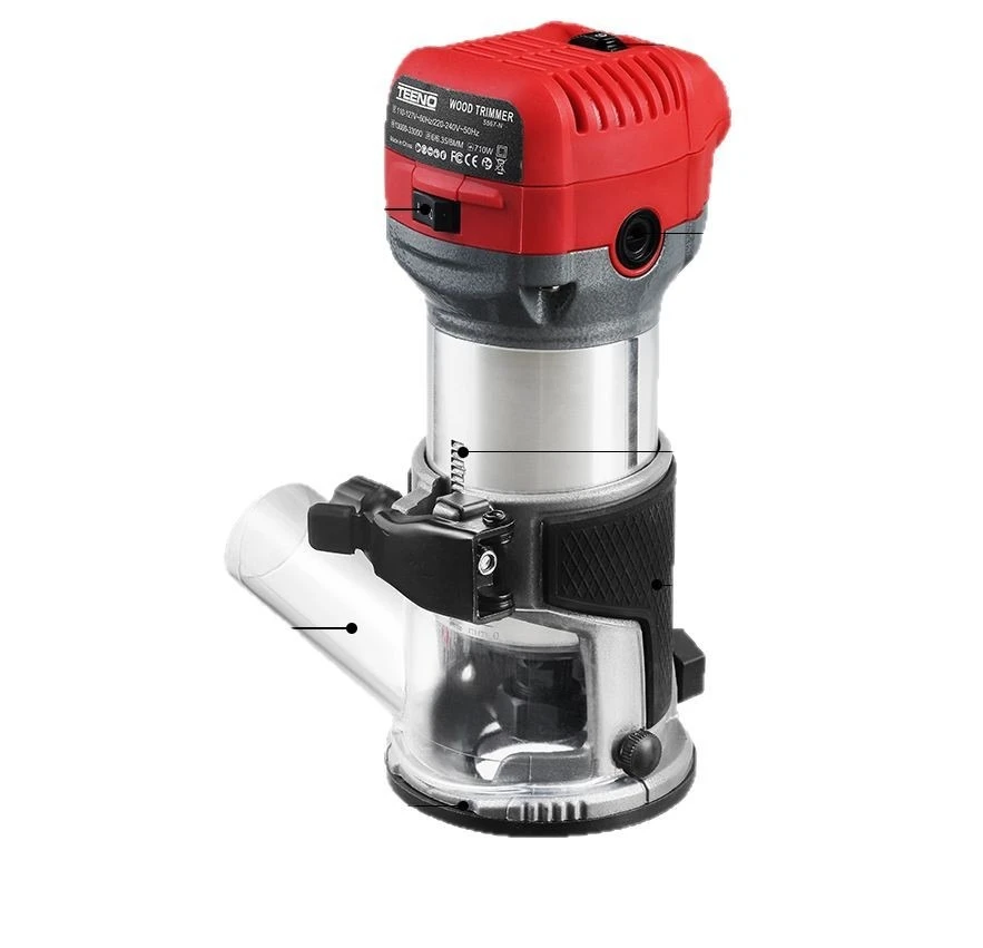 

2025 Electric edge trimming machine - Special woodworking tool for slotting - Carving for small household cutting