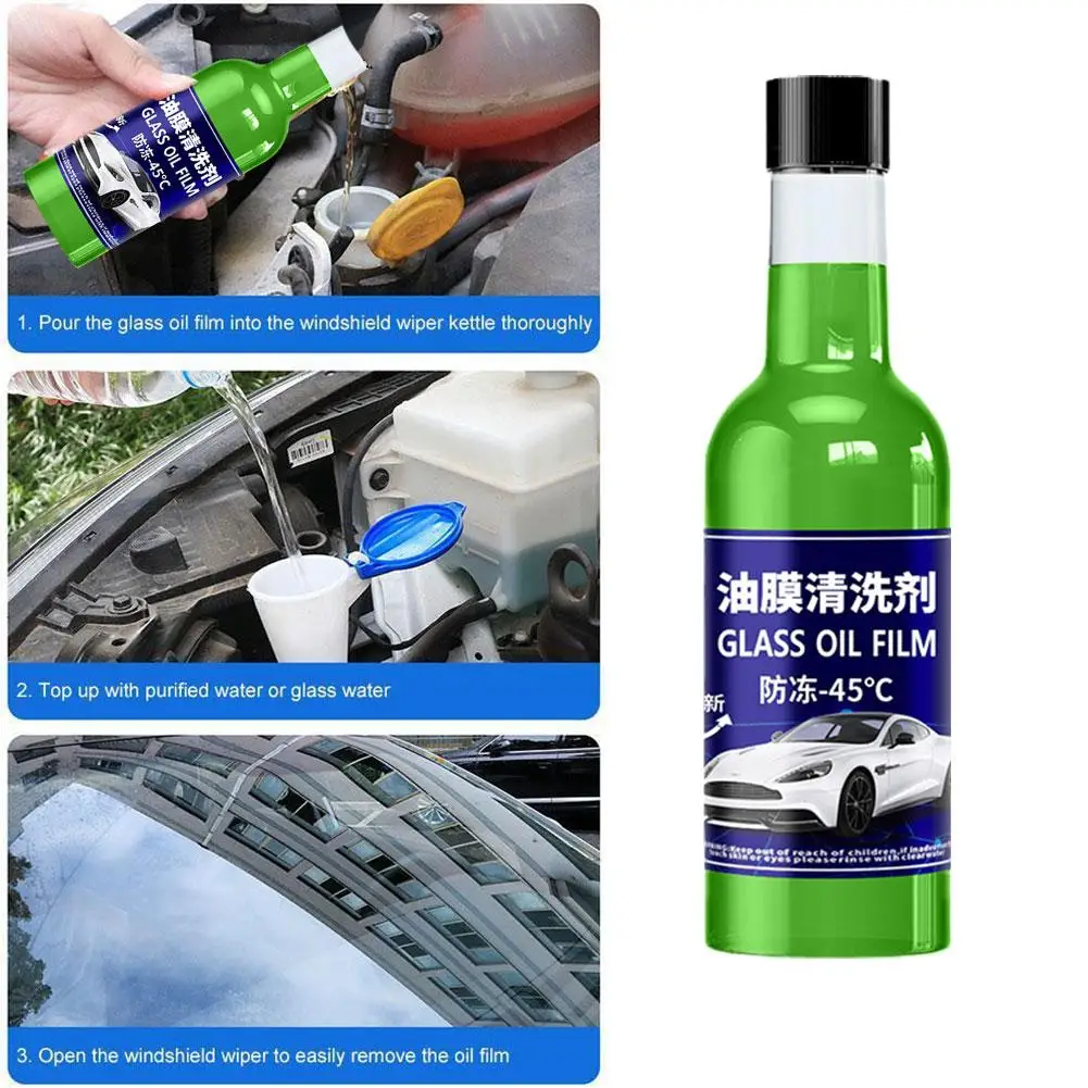 Automotive Anticongelante Film Remover, Anti-Freeze Sujeira Remoção Ferramentas, Auto Agente Manutenção, Carro Vidro Cleaner, Janela J1g8, 150ml