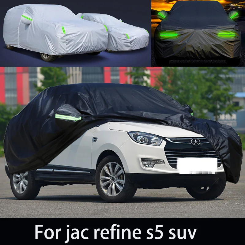 For jac refine s5 suv auto anti snow, anti freezing, anti dust, anti peeling paint, and anti rainwater.car cover protection