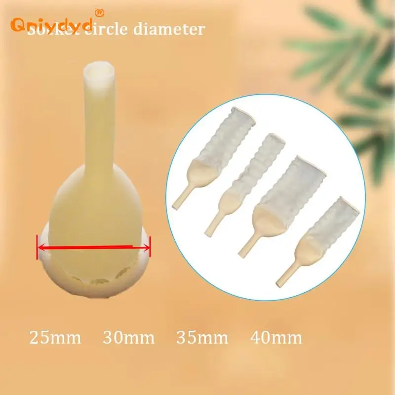 Reusable Medical Latex Sleeve Type Urine Bag Male Drainage Catheter Bag 1000ML Urine Collector Bag Urinal Pee Holder