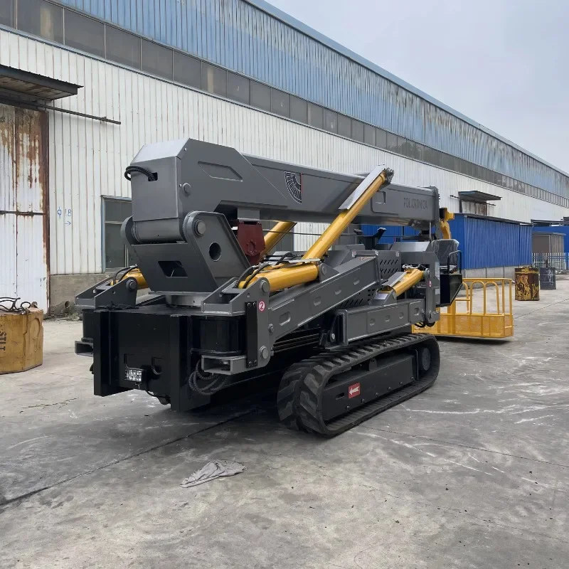 P-714 ZMT البناء متعددة الوظائف قابلة للطي رافعة عنكبوت CE/EPA معتمدة 10 طن 12 طن رافعة عنكبوت مع سلة الرجل